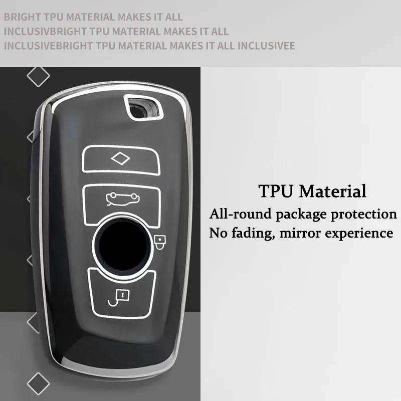 Soft Tpu Car Key Case Cover Protector Shell For Bmw 1 3 5 7 Series X1 X3 X4 X5 F10 F15 F16 F20 F30 F18 F25 M3 M4 E34 Accessories