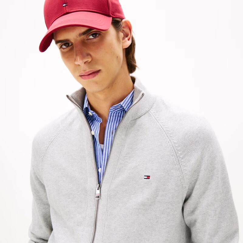 Tommy Hilfiger Men's Stand-Up Collar Knit Cardigan Jacket