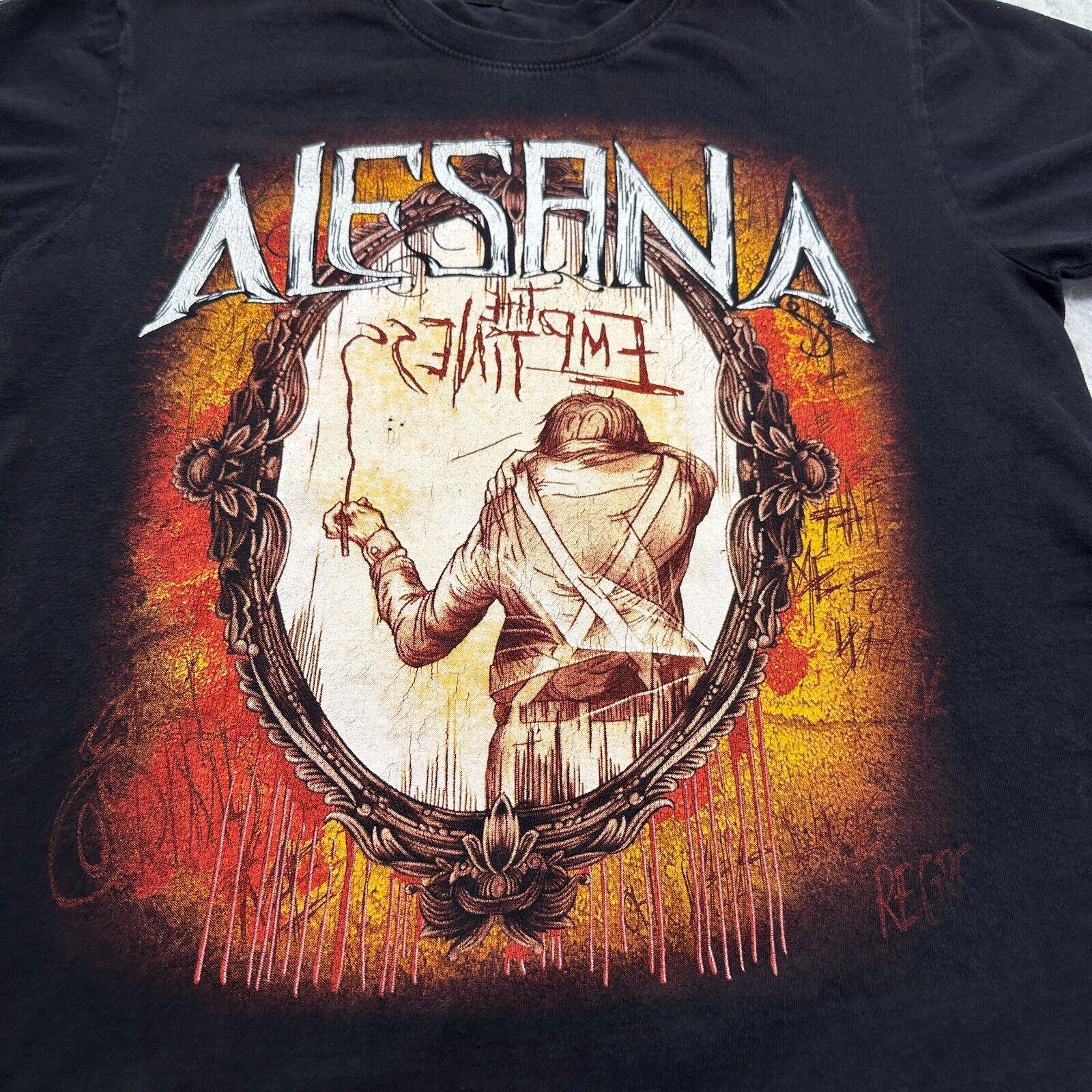 Alesana The Emptiness Album Band Short Sleeve Adult T-Shirt GS209 Unisex T-Shirt XXL