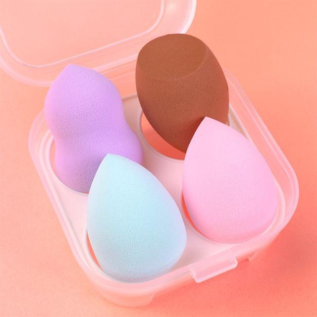 Sweetpourin - Plastic Makeup Sponge Case Transparent