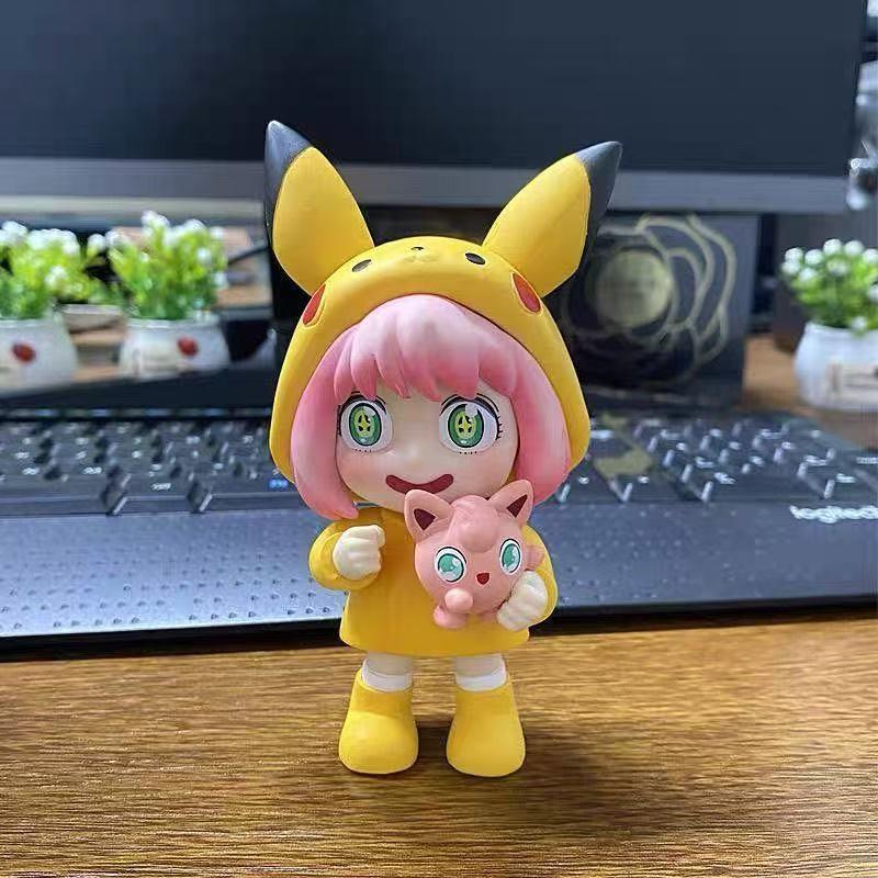 

Очаровательная семейная фигурка шпионки Ани в статичной Q-версии, ПВХ модель, игрушка, подарок для детей