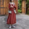 Johnature Women Chinese Style Tanks Tops Solid Color Button Spring Vintage Women Loose Vests