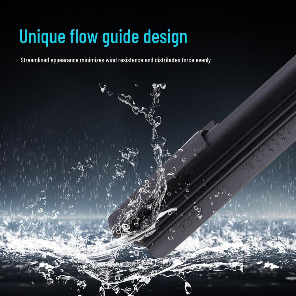 Volkswagen Golf 8 PRO Frameless Wipers for Front/Rear - Compatible with New & Old Eighth Generation Models