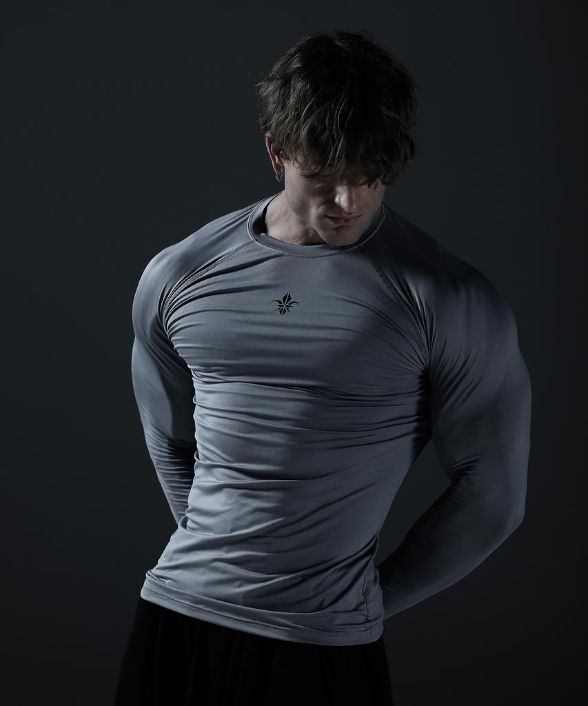 CARMID Compression Long Sleeve [Ash Gray]