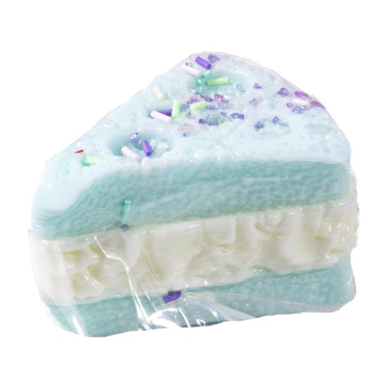Simulated Food Squeeze Toy Anxiety Relief Stretchy Rice Cake Triangle Cheese Stress Toy Portable Fake Food Decompression