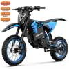 Electric Off Road Motorcycle ZAWAS S3 5000W Peak 14" Full Suspension E-Bike Motor 60V 23.4AH Dual Hydraulic Brake Max Load 150Kg