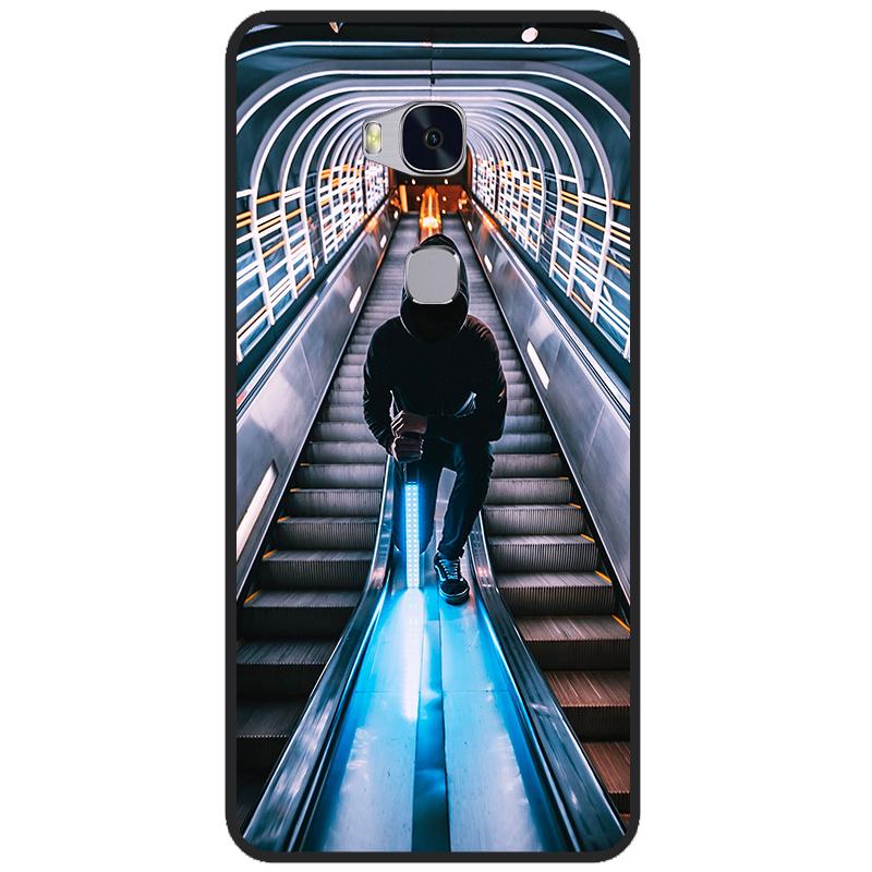 For Huawei GR5 2016 Honor 5X Phone Case Cute Silicone Case For Huawei Honor 5X 5 X Cover KIW-L21 5.5 " Soft TPU Protection Shell