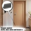 Door Weather Stripping Waterproof Bottom Sealer Draft Stopper Flexible Weather Stripping Window Sealer Draft Blocker For Living