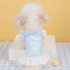 Spring and Summer Dog Cool Bow Princess Style Skirt Cat Dress Thin Breathable Summer Pet Clothes
