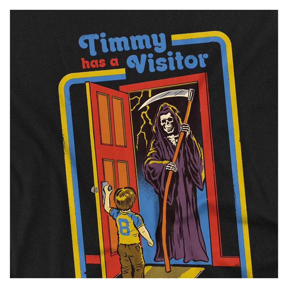 Steven Rhodes Unisex Adult Timmy Has A Visitor Long-Sleeved T-Shirt