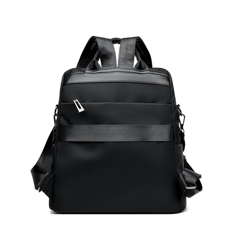 Backpack Women's 2025 New Trendy Simple Versatile Oxford Fabric Lightweight Large Capacity Travel Women's Commuter Shoulder Backpack