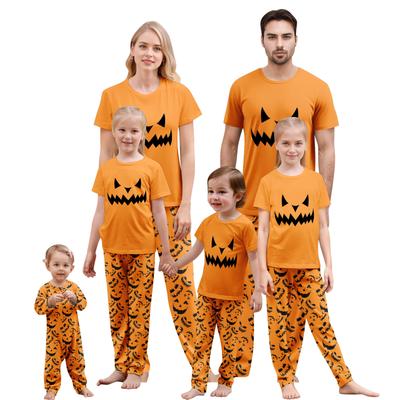 Süßes Familien-Pyjama-Set, Hauskleidung, Familien-Set Kurzarm-Oberteil und Hose
