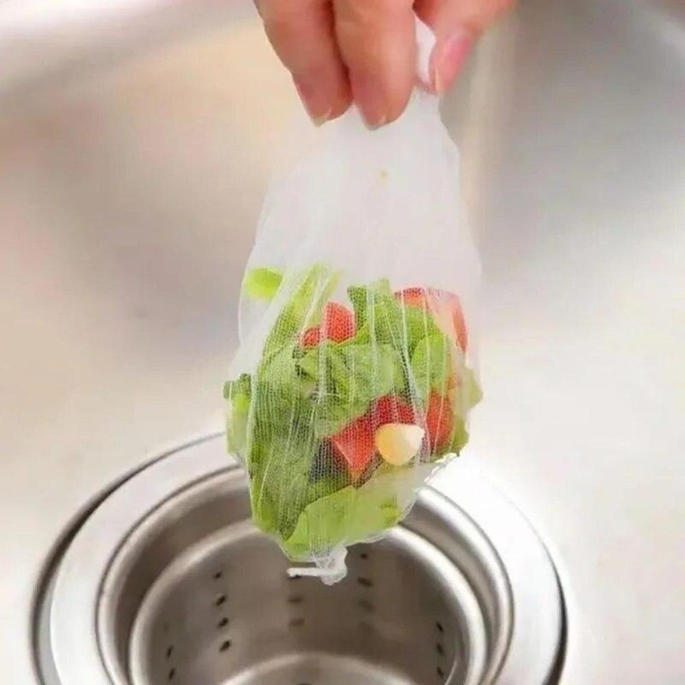 400/300/200/100/30 pezzi Sacchetti monouso per filtro lavello Sacchetti per la spazzatura Foro di scarico Colino per la pulizia Colini Rete anti-intasamento