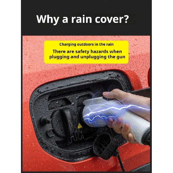 Car Charging Port Waterproof Protector Cover Charging Gun Rain Cover for Changan DEEPAL L07 S05 S07 SL03 Dedicated New Energy