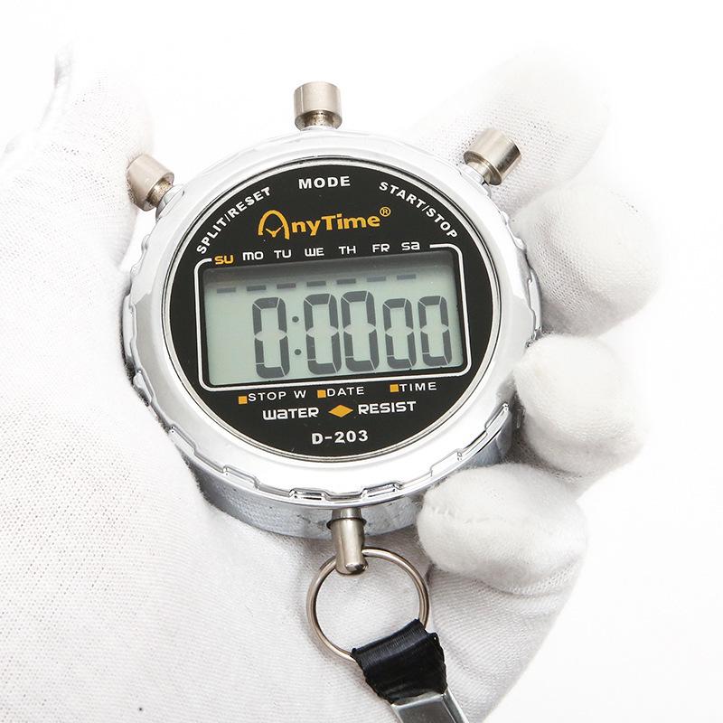 A-203 Multifunctional Stopwatch for Student Competitions, Running, Sports Events, Referee Timing, Track and Field Coaching