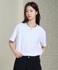 HYOJI 26 Ss Crop Short Sleeve T-Shirt (Round/U-Neck) (Type B)