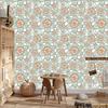 Colorful Flowers Vintage Wallpaper for Living Room and Bedroom 50x1000