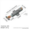 Heavy Type Auto Closing Cabinet Hinge Quiet Door Closer For Bathroom Wardrobe Child Safe Smooth Operation