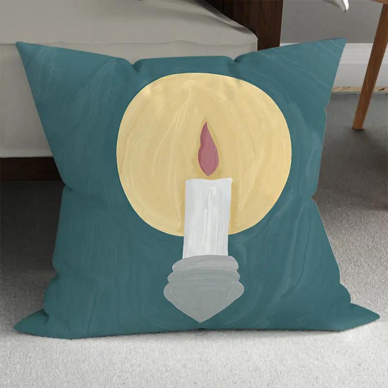 Bedroom Pillowcase Cute Summer Sunflower Decorative Flower  Living Room Bed Sofa Office Chair