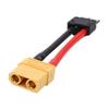 RC Connector XT90 Cable 12AWG Approx 3.90in Safe Stable Durable Plastic Copper Soft Silicone Male to XT90 Female