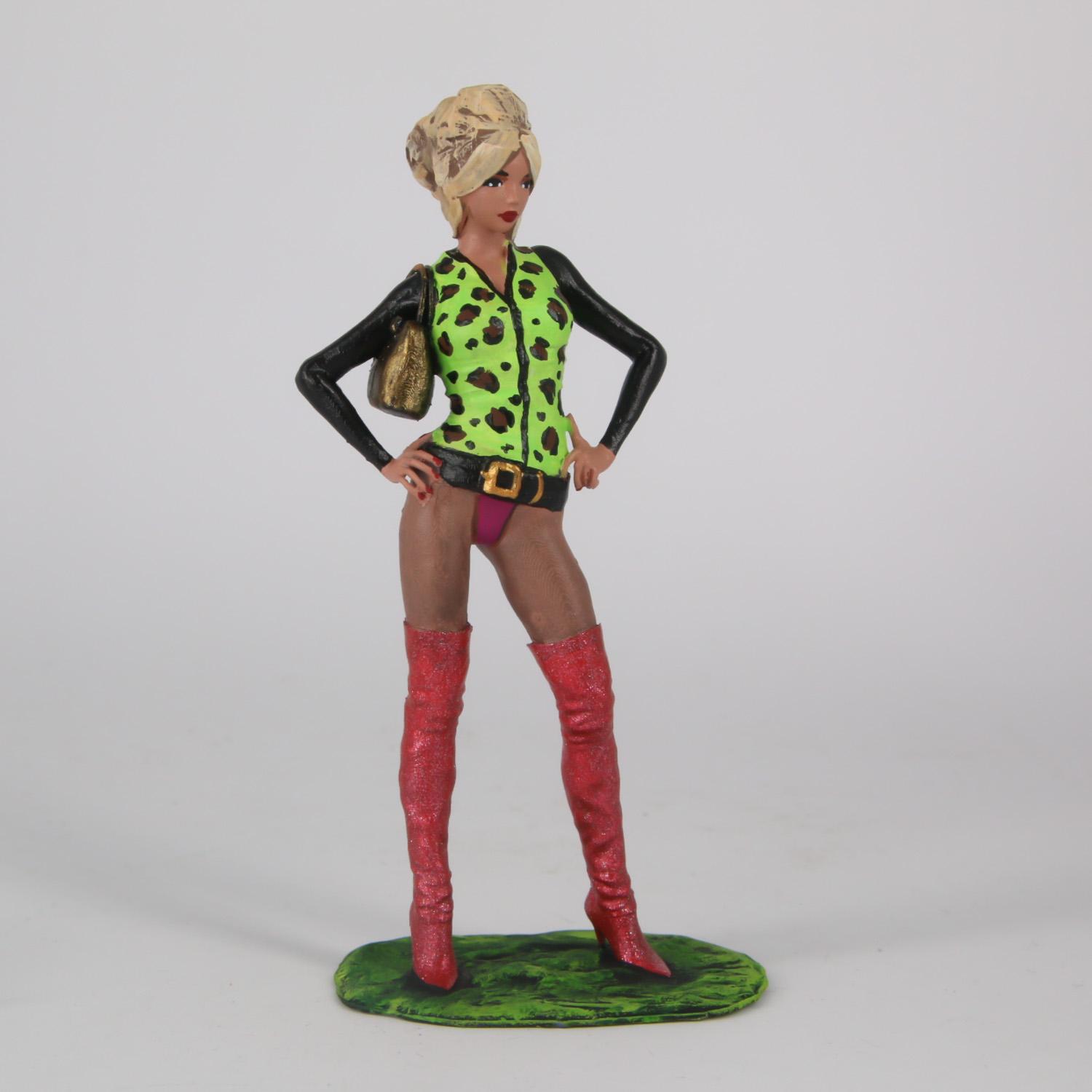 

Z61A - Фігурка розфарбована/нерозфарбована смоляна дівчина жінка для діорами 1/18 1/24 1/43 1/18