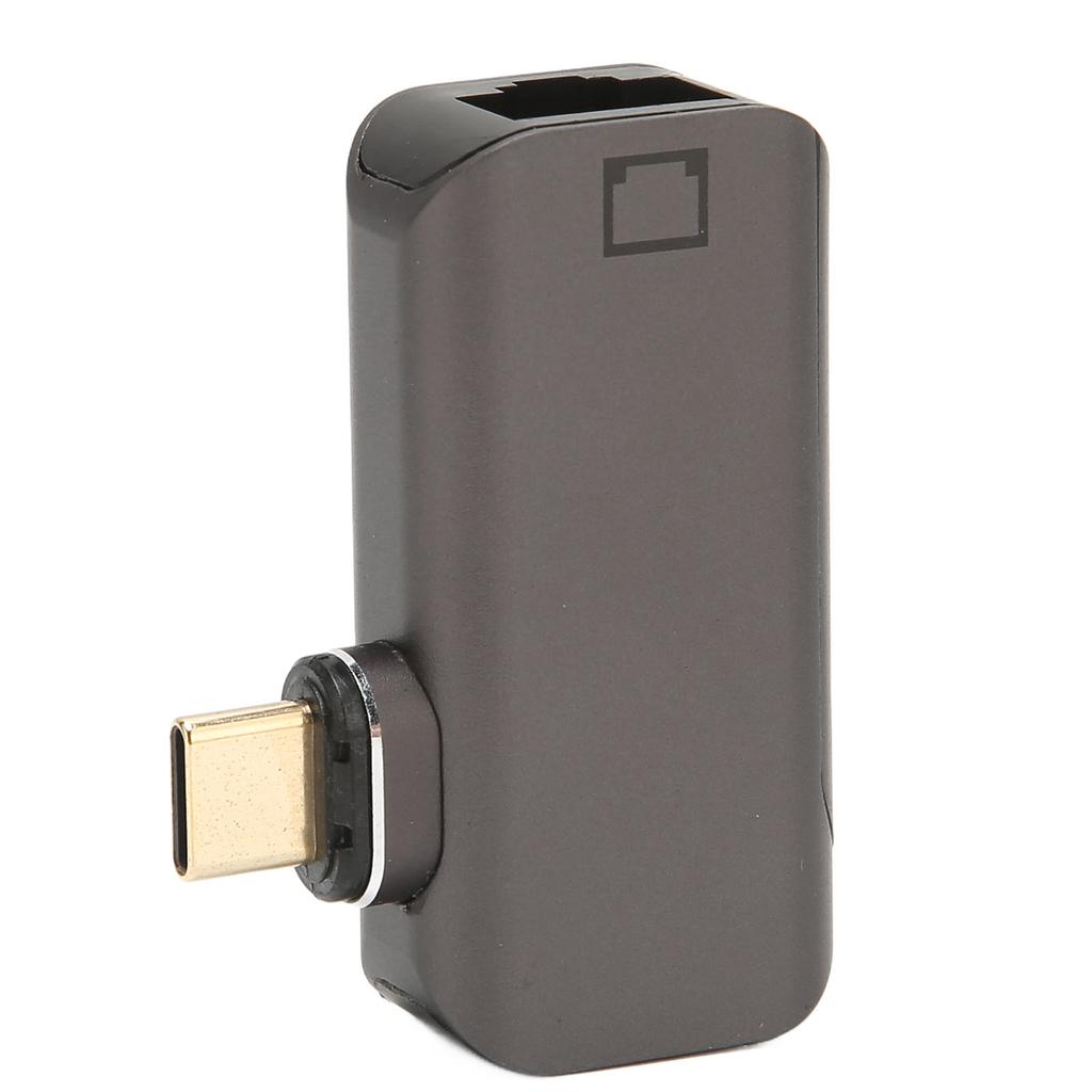 RJ45 To Type C Magnetic Adapter 24Pin Fully Functional Magnetic Adapter for Cell Phone Laptop Type C Interface Universal