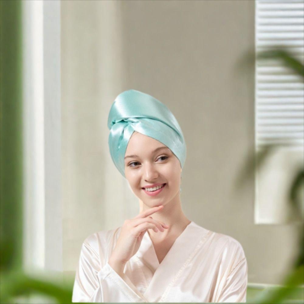 Fast Drying Acetate Waffle Dry Hair Cap Reusable Dry Hair Towel Super Absorbent Hair Cap  Hair Care
