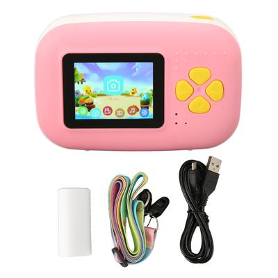 Instant Camera 2 Inch HD Screen 16MP USB Charge 1080P Video Recording MP3 Function Kids Camera with