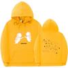 Außenhandel neue Mode Druck Doppel-Astronaut Kapuzenpullover Lockerer Pullover Freizeit Herren und Damen Freizeit Sportpullover