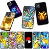 Cover for Apple iPhone 17 16 11 Pro XS Max XR 6 7 8 Plus 16E SE 2020 Air 5 SE2 Phone Case Cute P-Pokemons Cartoon P-Pikachus