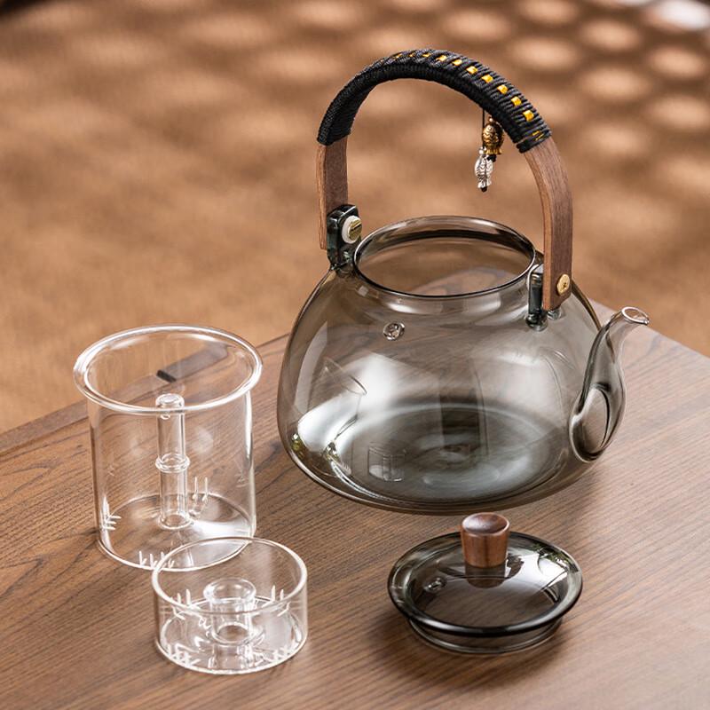 Glass Tea Kettle with Smart Stove Set