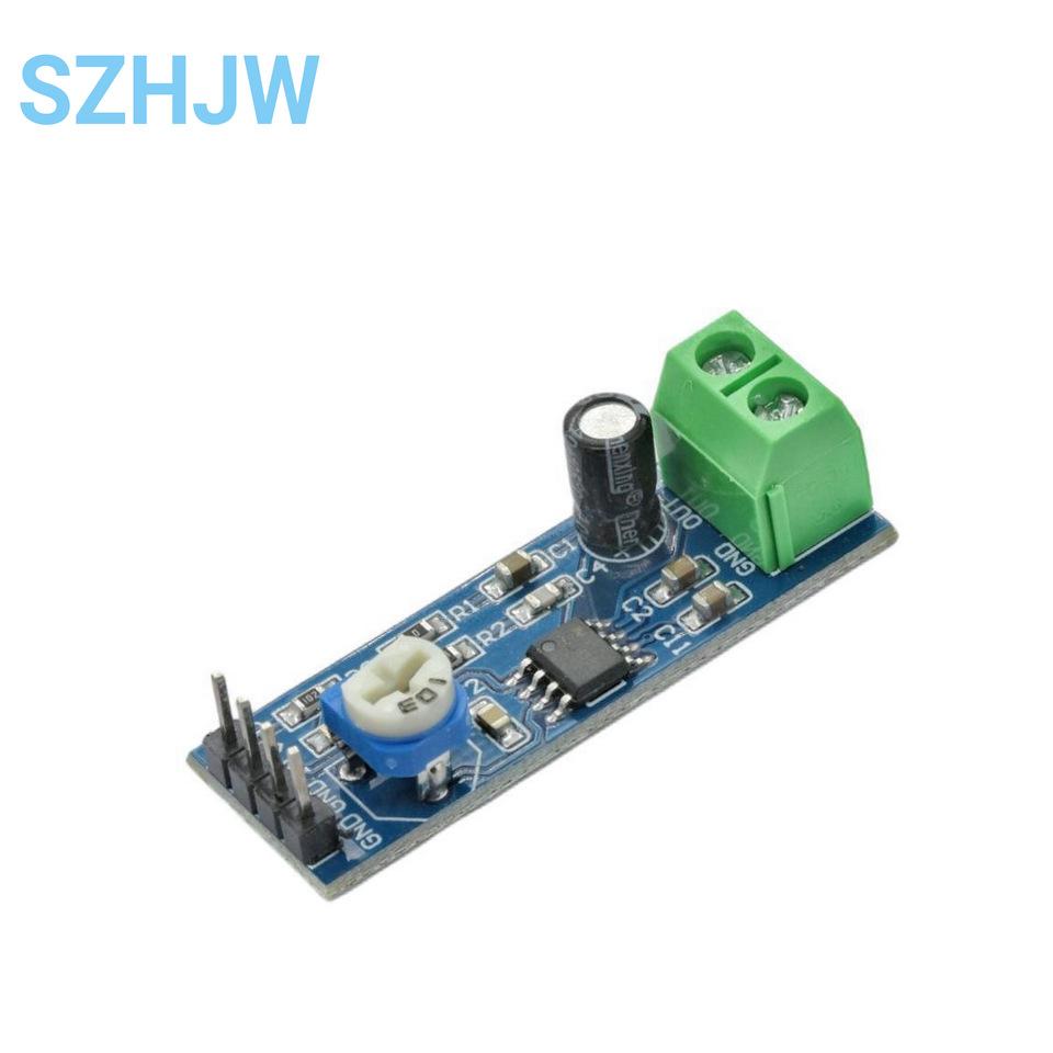 

1-20pcs LM386 Audio Power Amplifier Module 200 Times Gain Amplifier Board Mono Power Amplifier 5V-12V Input