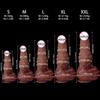 Handgehaltener Dildo Weibliche Masturbation Muskelgefühl Simulation Penis Erwachsenen Sexprodukt