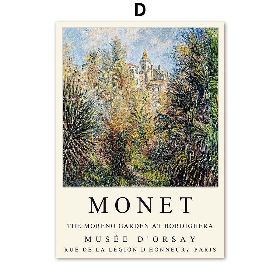 Van Gogh Abstract Landscape Prints and Posters Great Work The Starry Night Canvas Painting Decorations for Living Room Wall Art