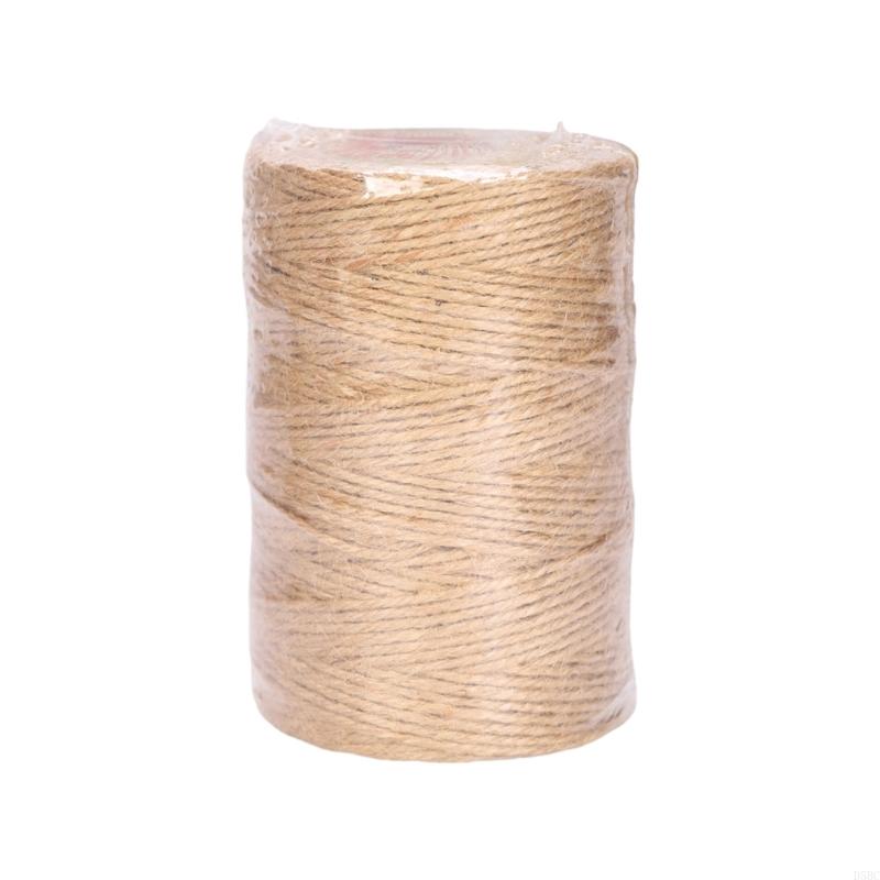 Natural Fiber Twine Multipurpose Heavy Duty Wrapping Rope String For Handmade Craft Gardening Home Decoration Packaging
