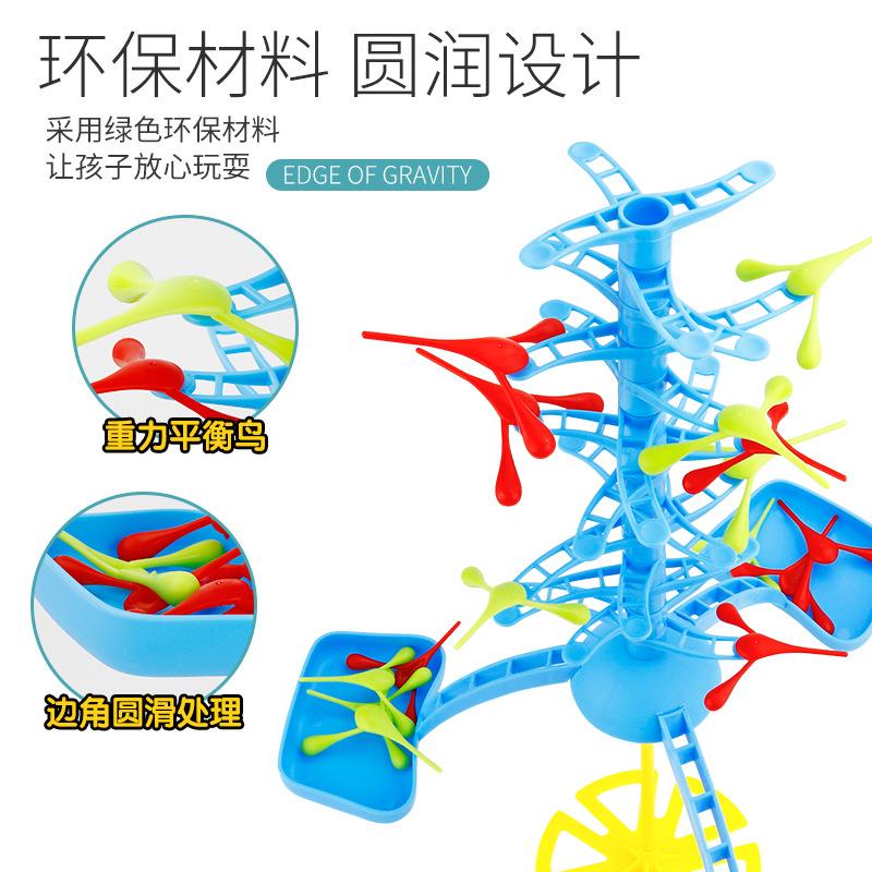 Gravity Balance Bird Game Table Parent-Child Interactive Table Game Multiplayer Leisure Fun Kindergarten Toys