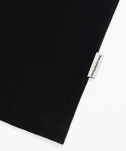 Escape From Gray Rope T-Shirt Black