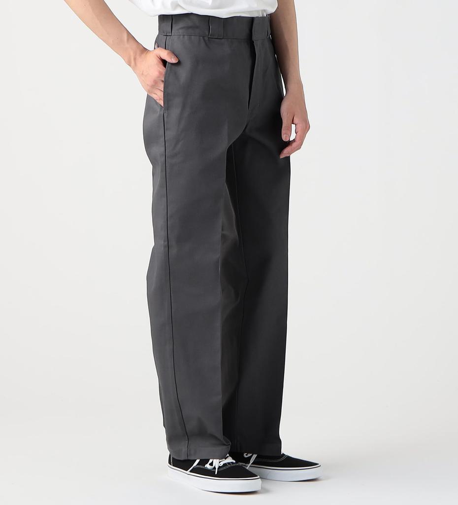 [Dickies] Original 874(R) Work Pants, 32-inch length, DB0004-0076-32, Charcoal Gray, Size 34