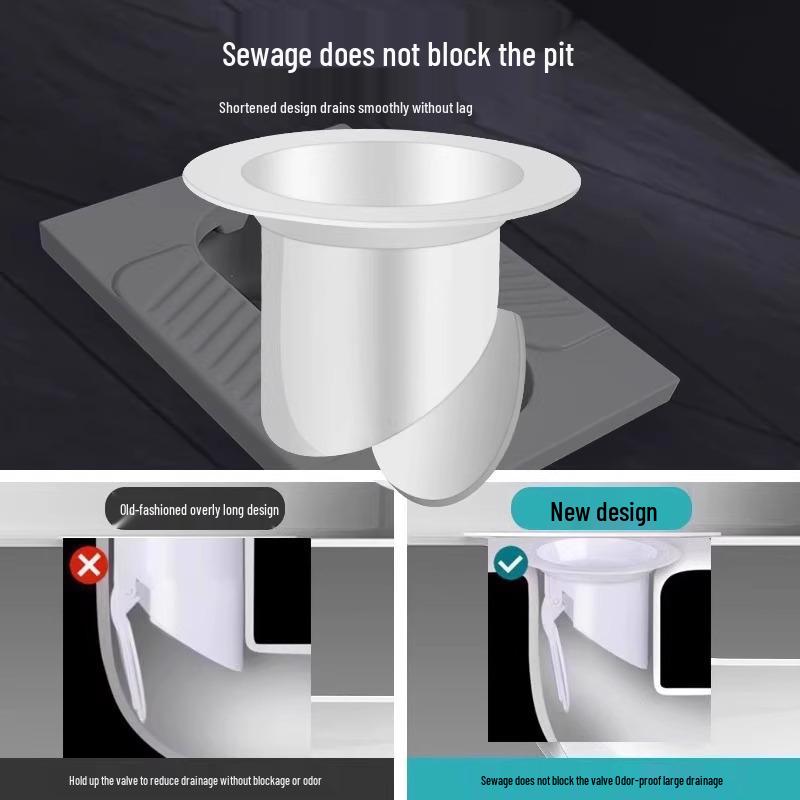 Geruchsstopp-Vorrichtung für Hocktoiletten - Magnetisch, Hygienisch und Geruchsdicht mit Kostenlosem Versand für Neukunden