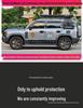 Compatible with 26 Jetour Traveler Models: CDM Shan Hai T2 Black Warrior Side Skirt Guard Plate Exterior Kit