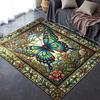 2025 New Butterfly Decoration Carpet Rug for Living Room Bedroom Home Sofa Decoration,Kids play Non-slip Floor Mat34