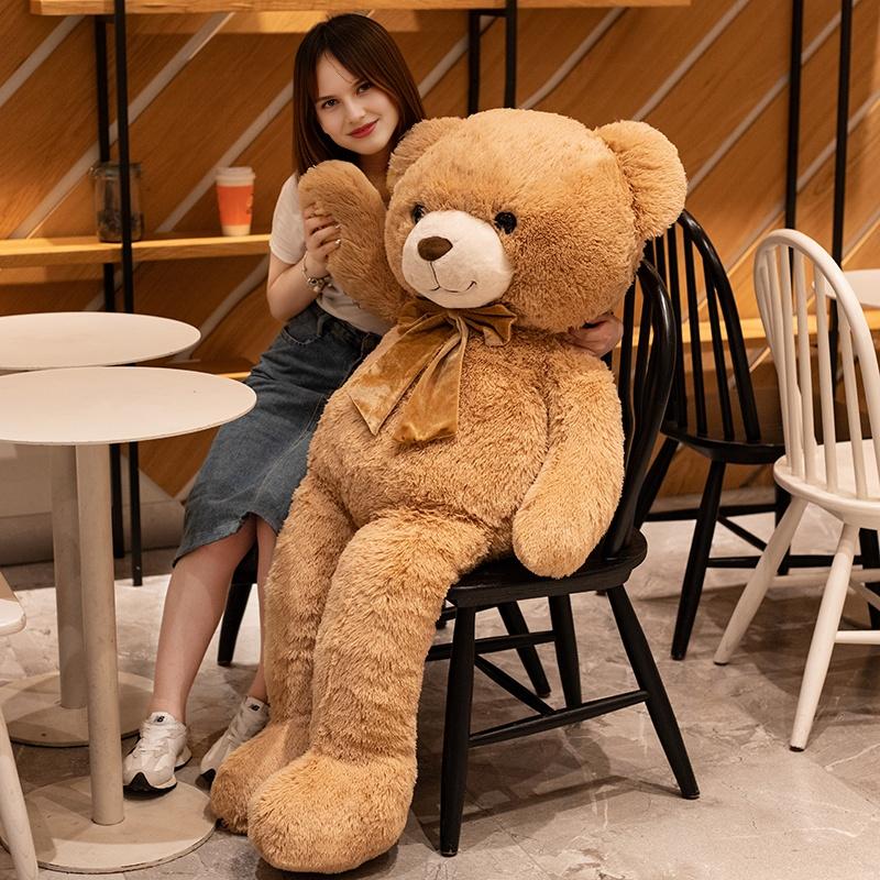 High Quality Giant American Bear Plush Doll Soft Stuffed Animal Bear Plush Toys Girls Valentine Lover Birthday Gift