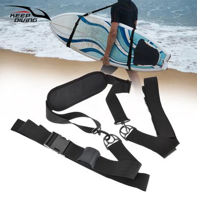 Opasok na nosenie surfovej dosky Nastaviteľné popruhy na paddleboard Prenosný ramenný popruh Príslušenstvo na surfovanie