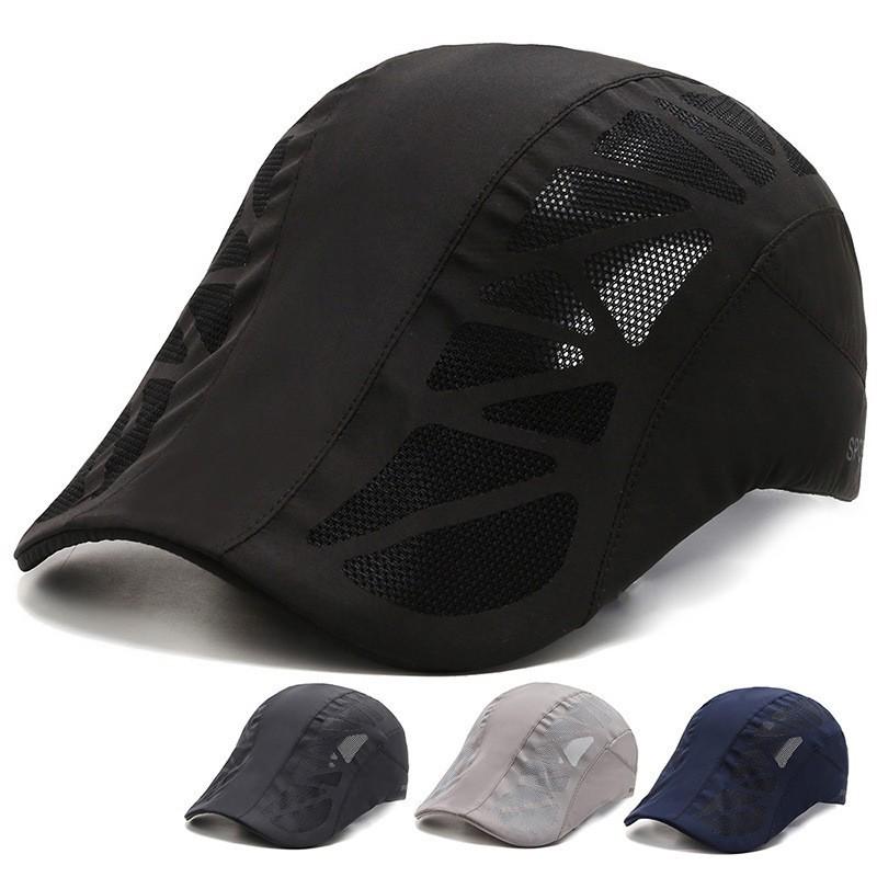 Unisex Quick-Dry Breathable Summer Ivy Cap - Casual Outdoor Sunshade Hat
