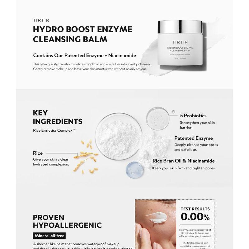 TIRTIR - Hydro Boost Enzyme Cleansing Balm Mini