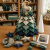 Handmade Gift for Special Occasions DIY Quilted Zodiac Tree Kit, Fabric Patchwork Sewing Constellation Ornament Kit Signs Craft Adults, Desktop