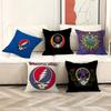 G-Grateful D-Dead Band Personalized Pillow Cover Kids Bedroom Wild Party Decor Pillowcase Kid Birthday Shower Gift