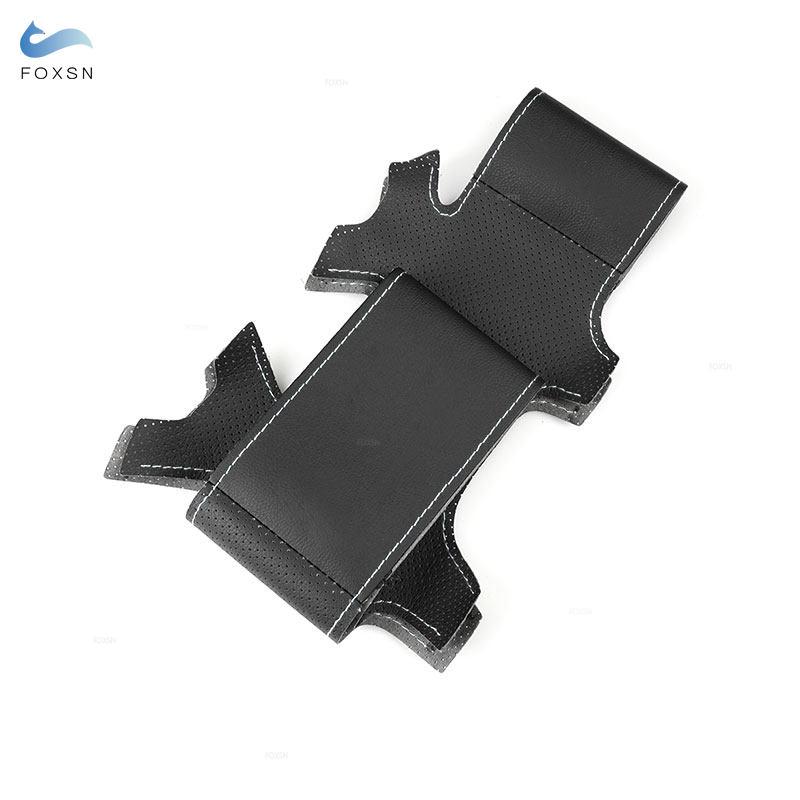 Car Accessories Steering Wheel Cover Leather Trim For Ford Mondeo 2007 2008 2009 2010 2011 2012 2013 2014 Galaxy S-Max 2006-2014