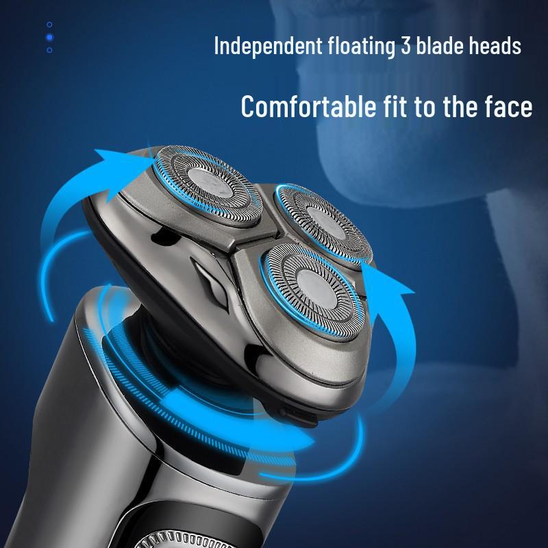 4D Floating Intelligent Electric Shaver: Multifunctional, Waterproof & Rechargeable