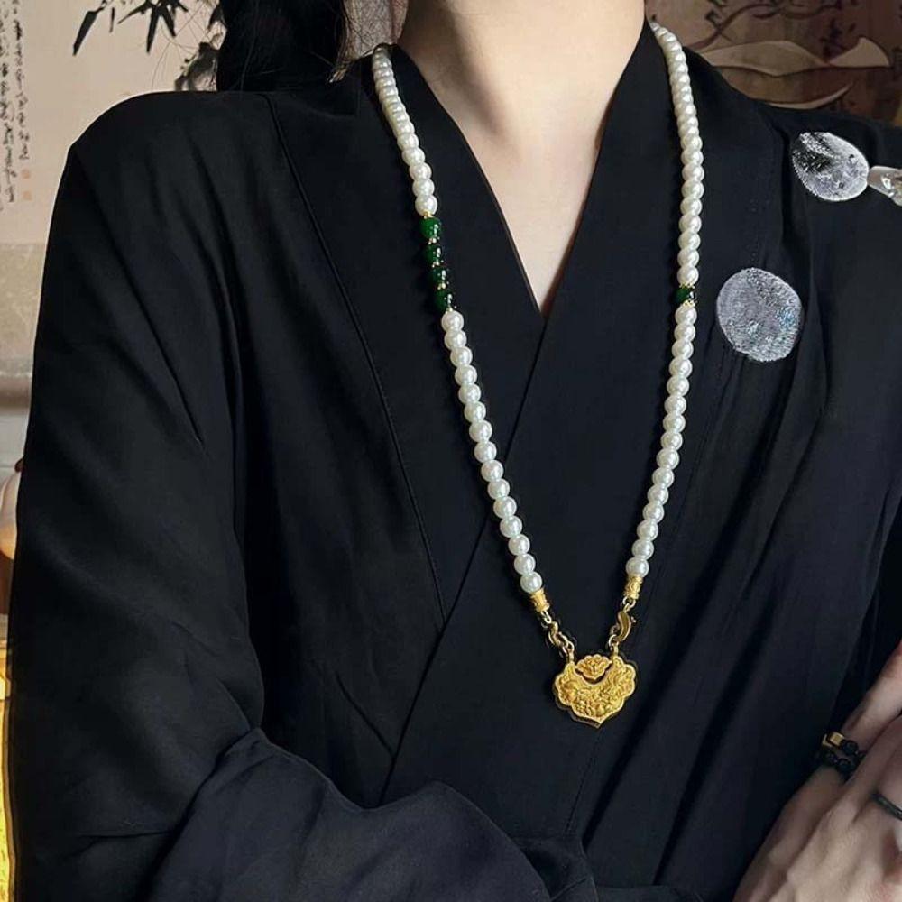 

Золотые жемчужные бусины ожерелья кулон длинный чокер подарки свитер ожерелье вечеринка Style A